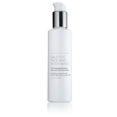 Micro-exfoliating cleanser for face and body with salicylic acid